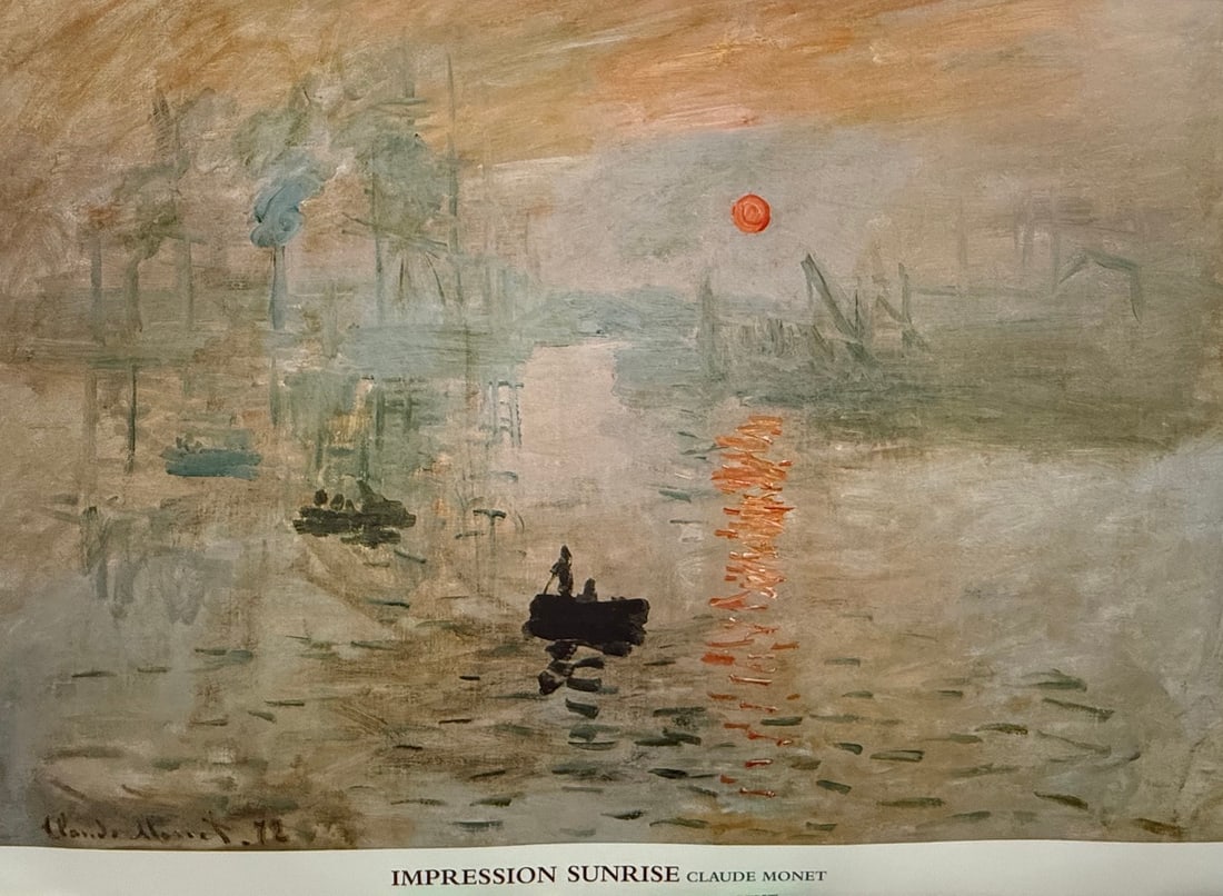 Claude Monet – “Impression Sunrise (1 of 1)