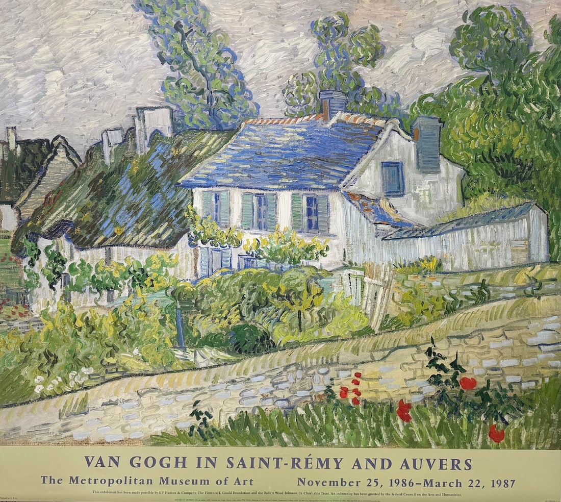 Vincent Van Gogh – “Houses At Auvers (1 of 1)