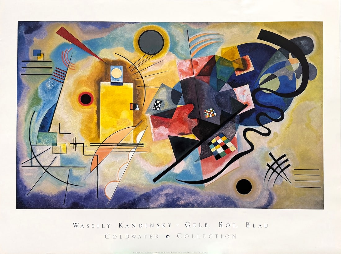 Wassily Kandinsky – “Gelb, Rot, Blau (1 of 1)