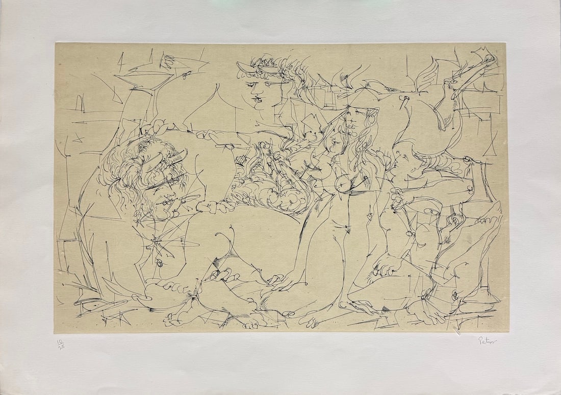 Dimitri Petrov - "Figurative Etchings" (1 of 3)