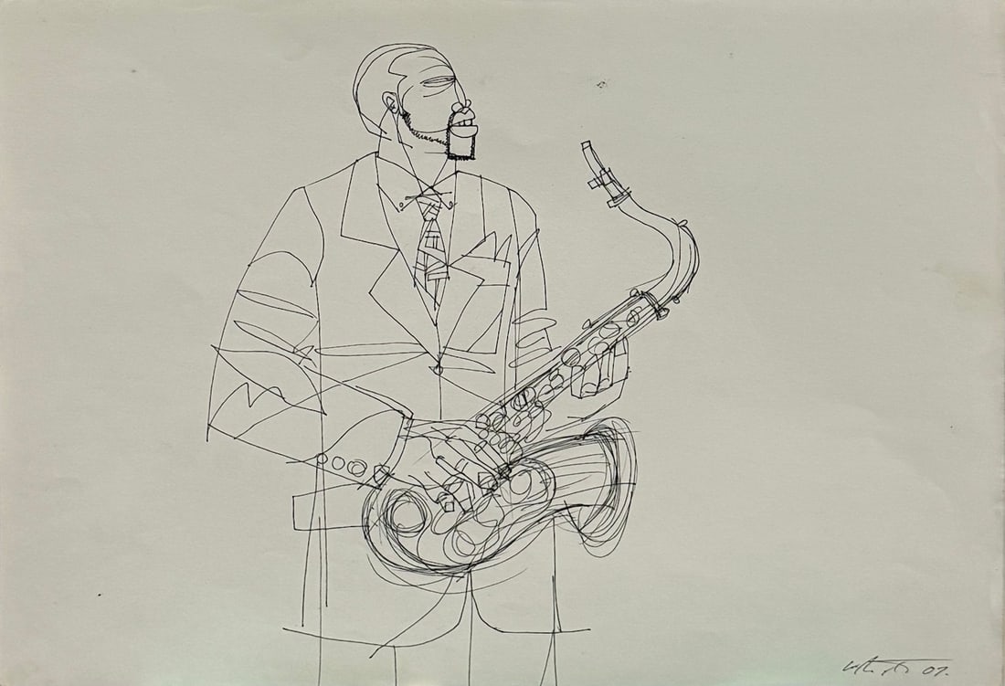 Willie Torbert - Original Art Drawing (1 of 1)