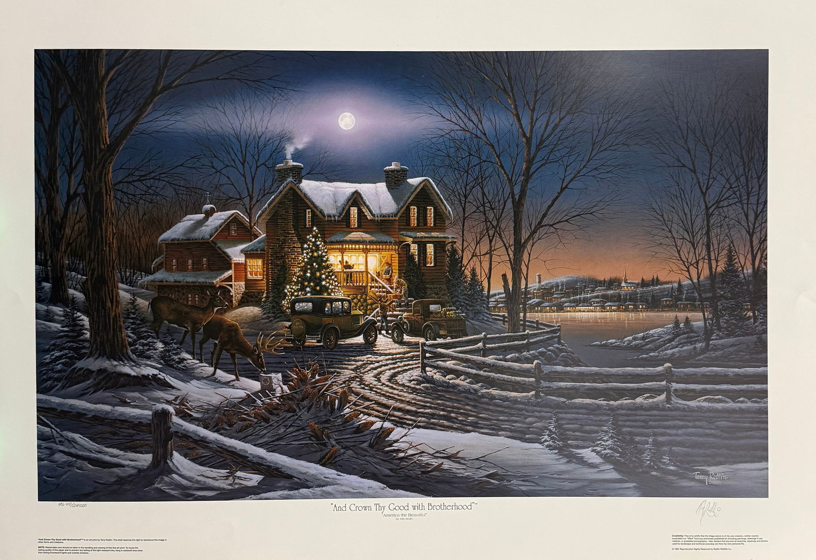 Terry Redlin - "America the Beautiful" (1 of 4)