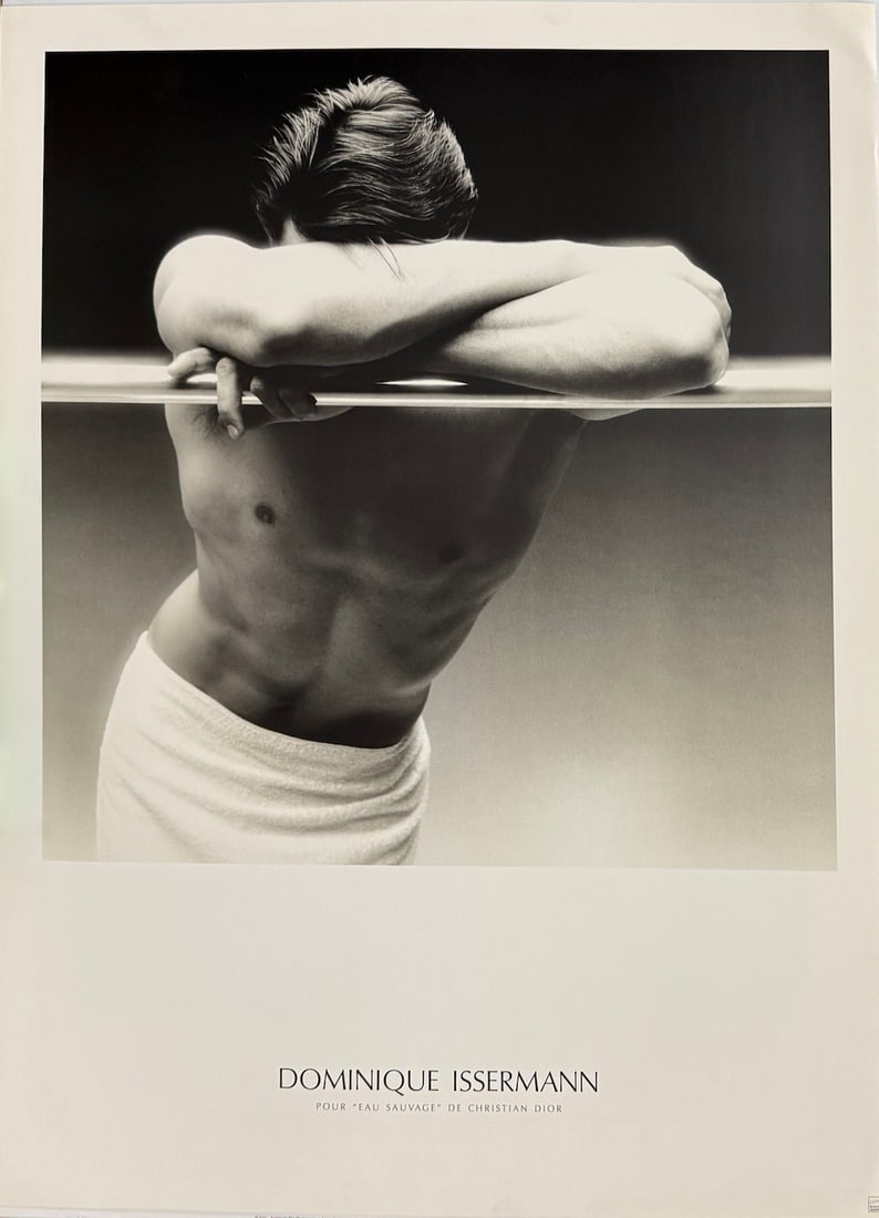 Dominique Issermann - "Pour Eau Sauvage": Dominique Issermann - "Pour Eau Sauvage". Reproduction Print. 31 x 23.5. Excellent condition
