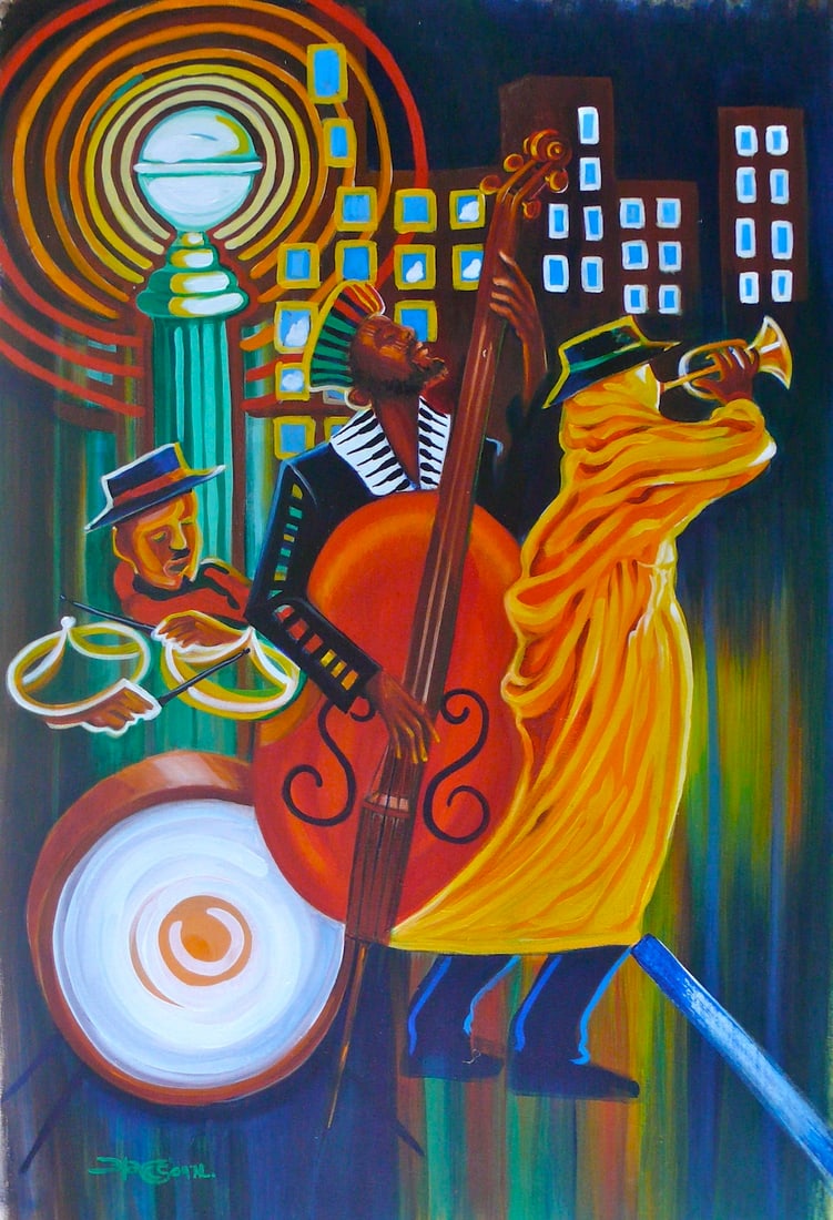 Bernard Hoyes - "Jazz Station" (1 of 1)