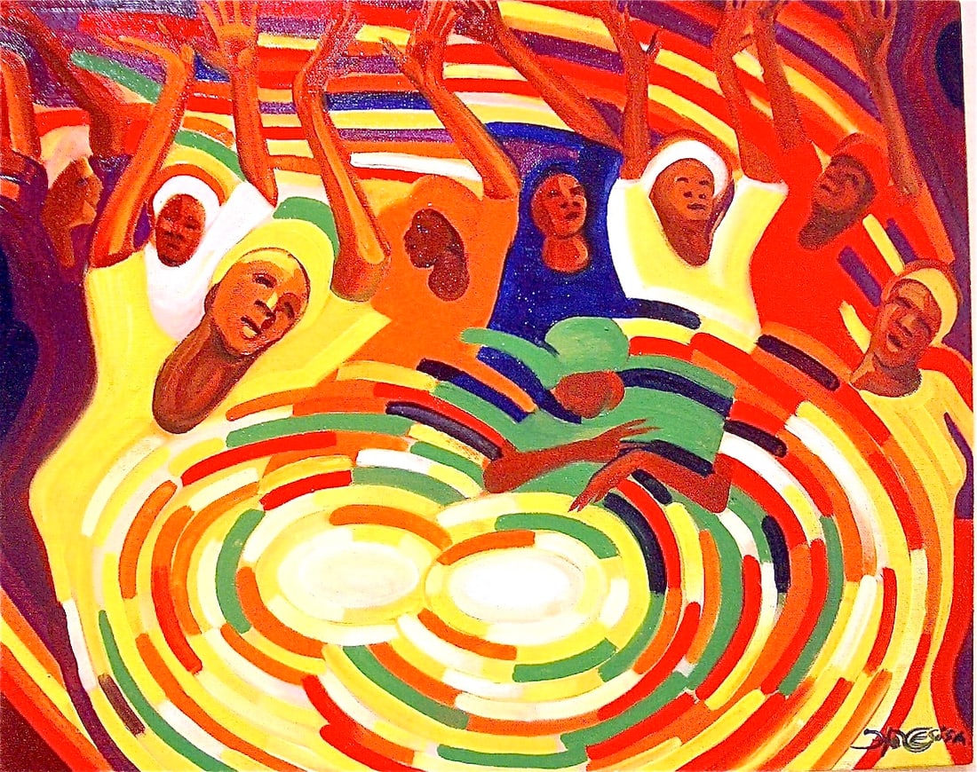 Bernard Hoyes - "Spiral Rhythm" (1 of 1)