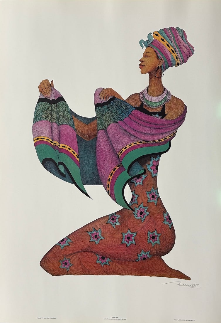 Albert Fennell - "Shanna's Shawl": Albert Fennell - "Shanna's Shawl". Hand Signed Lithograph. 1994. 21 x 30. Excellent condition