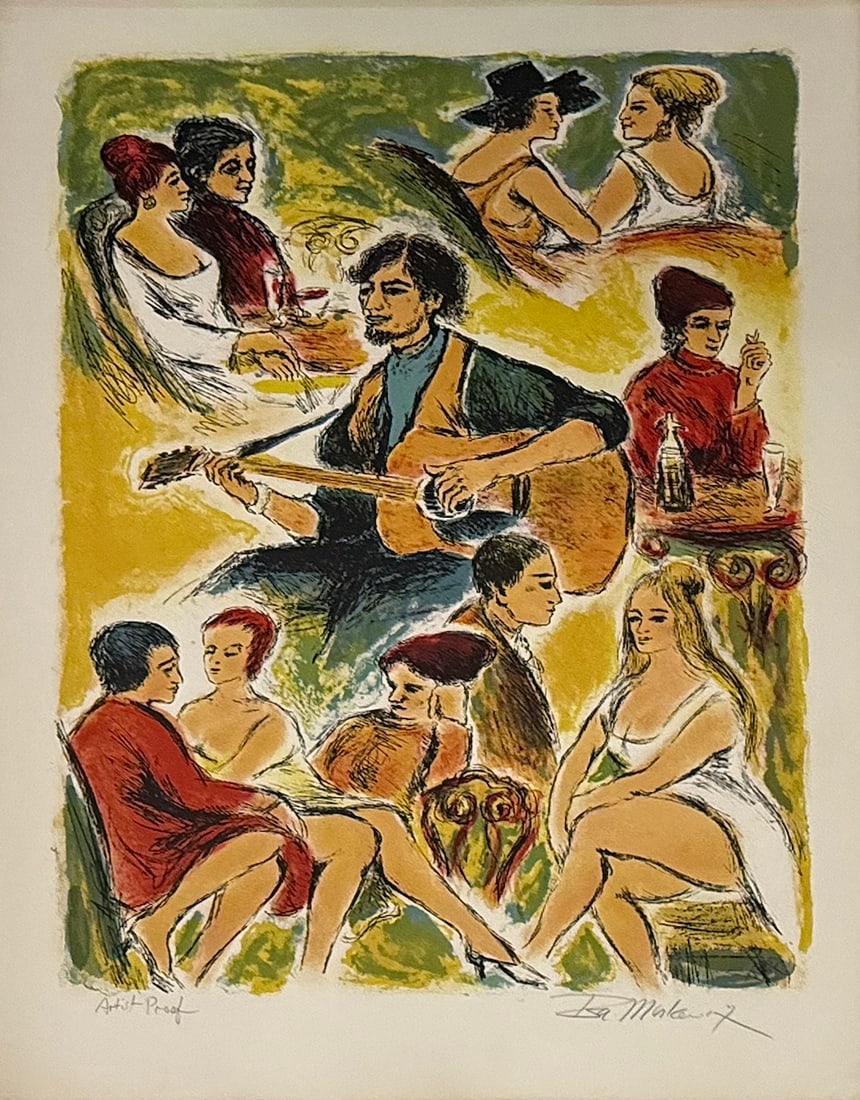 Ira Moskowitz - Untitled Lithograph (1 of 3)