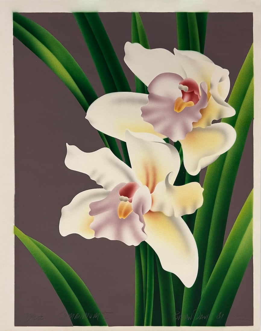 Brian Davis - "Cymbidium V" (1 of 2)