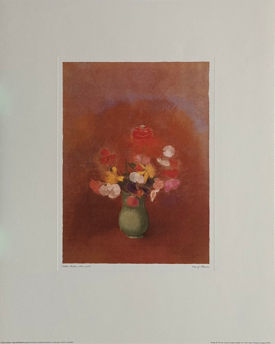 Odilon Redon - "Vase of Flowers" (1 of 1)