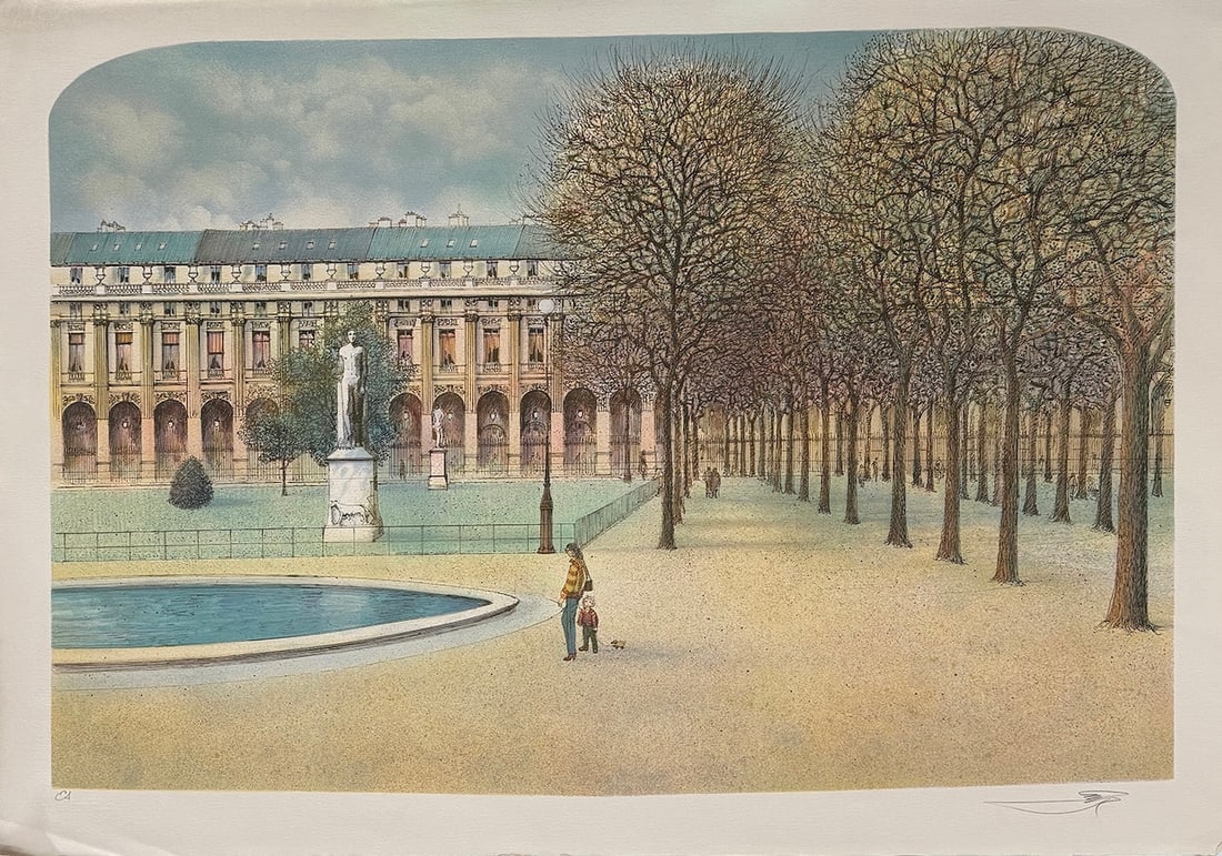 Rolf Rafflewski - Untitled Lithograph (1 of 1)