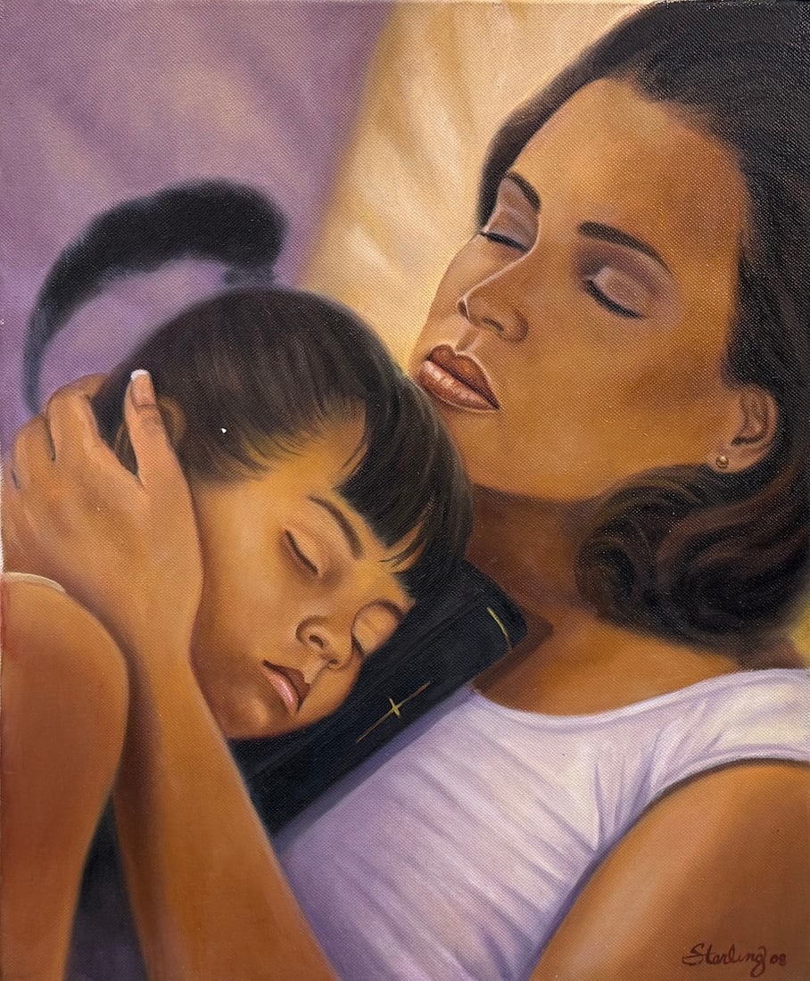 Sterling Brown - "My Peace": Sterling Brown - "My Peace". Stretched Canvas. 16 x 20. Excellent condition