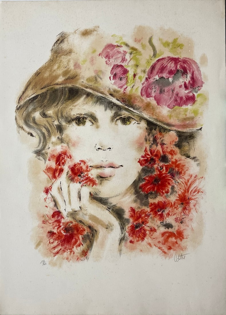 Colette Darefuil - "Potrait Of A Girl In A Hat" (1 of 1)