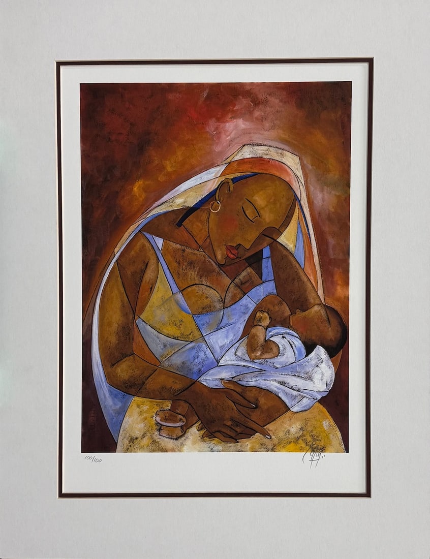 Michael Escoffery - "Mother & Child" (1 of 2)