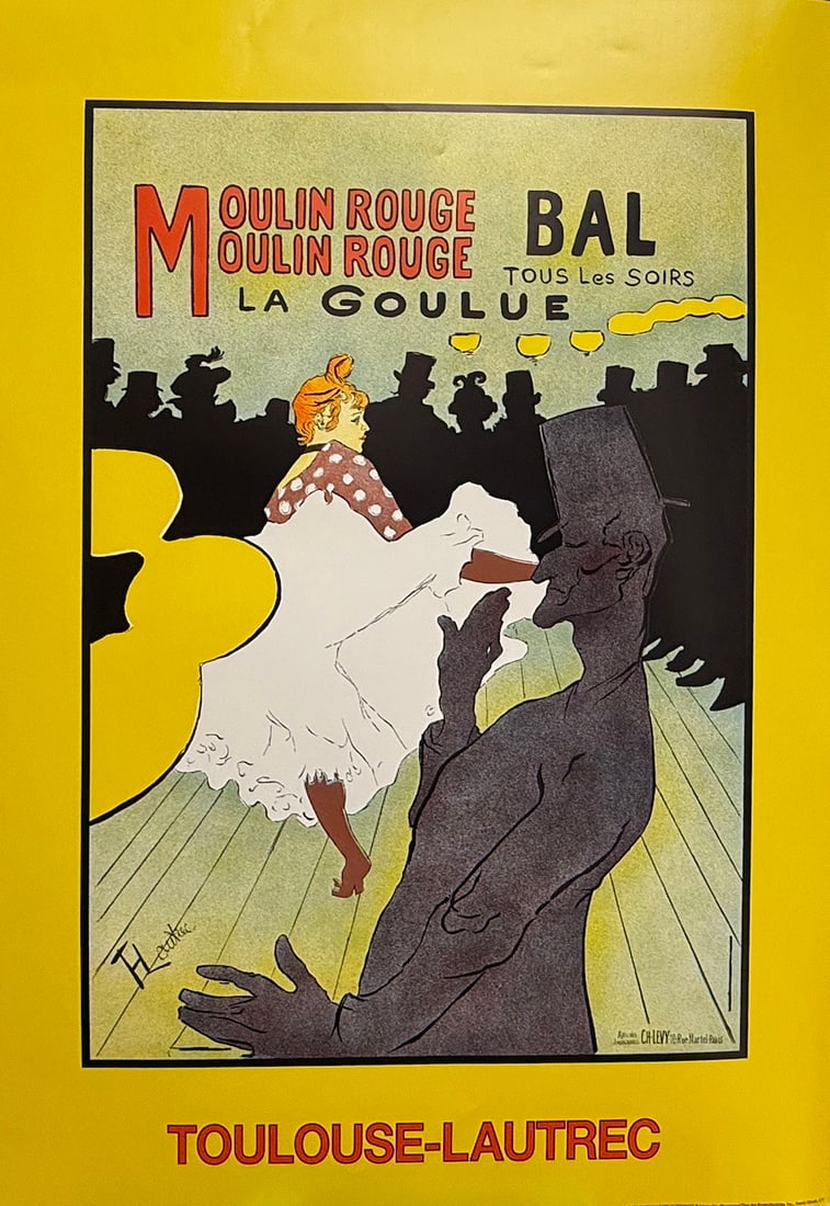 Toulouse Lautrec - "Moulin Rouge" Poster (1 of 1)