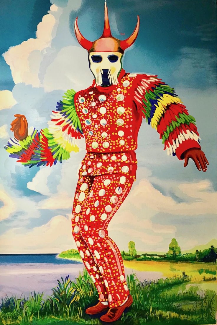 Bernard Hoyes - "Carnival Masquerade": Bernard Hoyes - "Carnival Masquerade". Artist Proof Serigraph Edition 199 on Stratamore. 30 x 40. Excellent condition