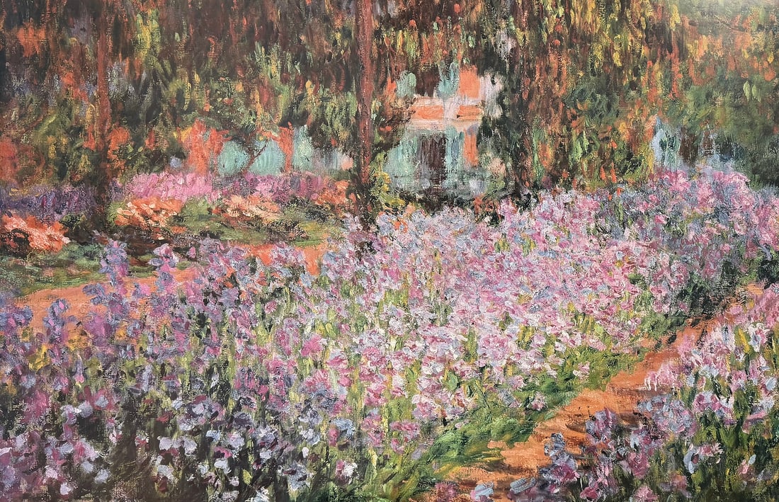 Claude Monet – “Garden Giverny” (1 of 2)