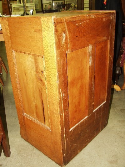 Tiger Oak Spool Cabinet - 3