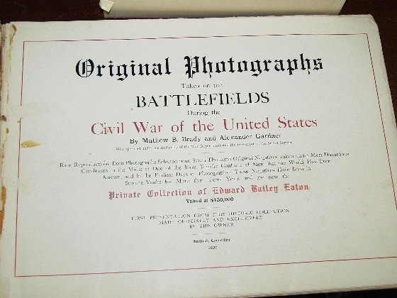 War Photos taken on Battlefields of Civil War by A - 2