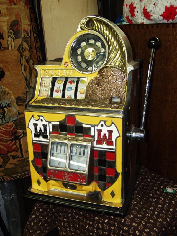 Watling 5 Cent Slot Machine Castle Front: Watling 5 Cent Slot Machine Castle Front Check board Fully Restored Roll a Top. Antique slot machines are only permitted if they are over 25 years old. The seller also has to state the age of the mach