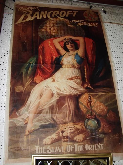 Bancroft "Prince of Magicians" Canvas Poster over