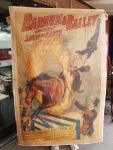 Barnum & Bailey Poster on Canvas over 5 Foot Tall