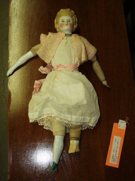 1800s porcelain doll