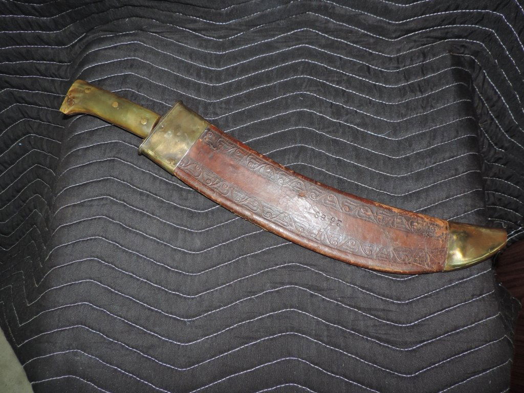 Hartford Machete: Spanish American War (1898-1902) Collins Co. #1005 Hartford Knife/Machete.