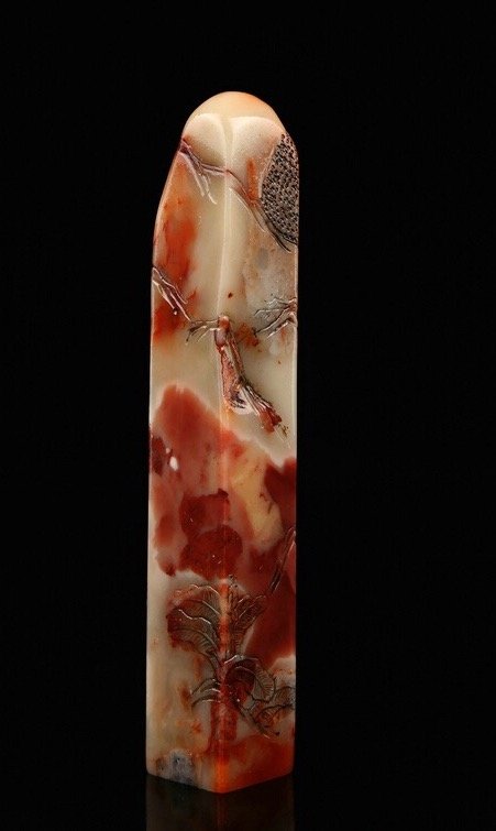 Chinese Carved Shoushan Seal Stone (1 of 4)