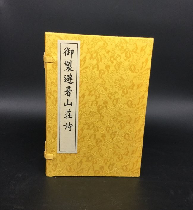 Antique Chinese Woodblock Book. Two Volumes (1 of 4)