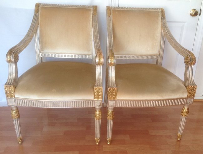 Pair of Antique French Armchair (1 of 4)