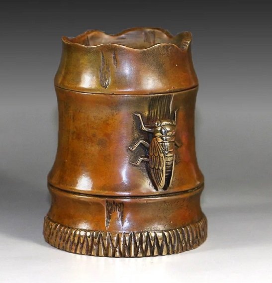 CHINESE BRONZE INCENSE BURNER (1 of 4)