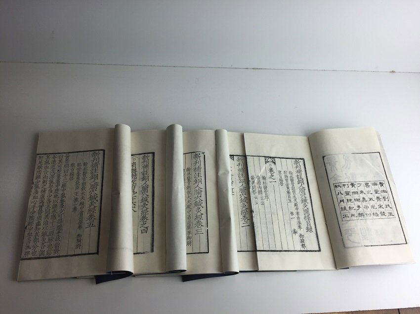 Antique Chinese Woodblock Acupuncture Book (1 of 7)