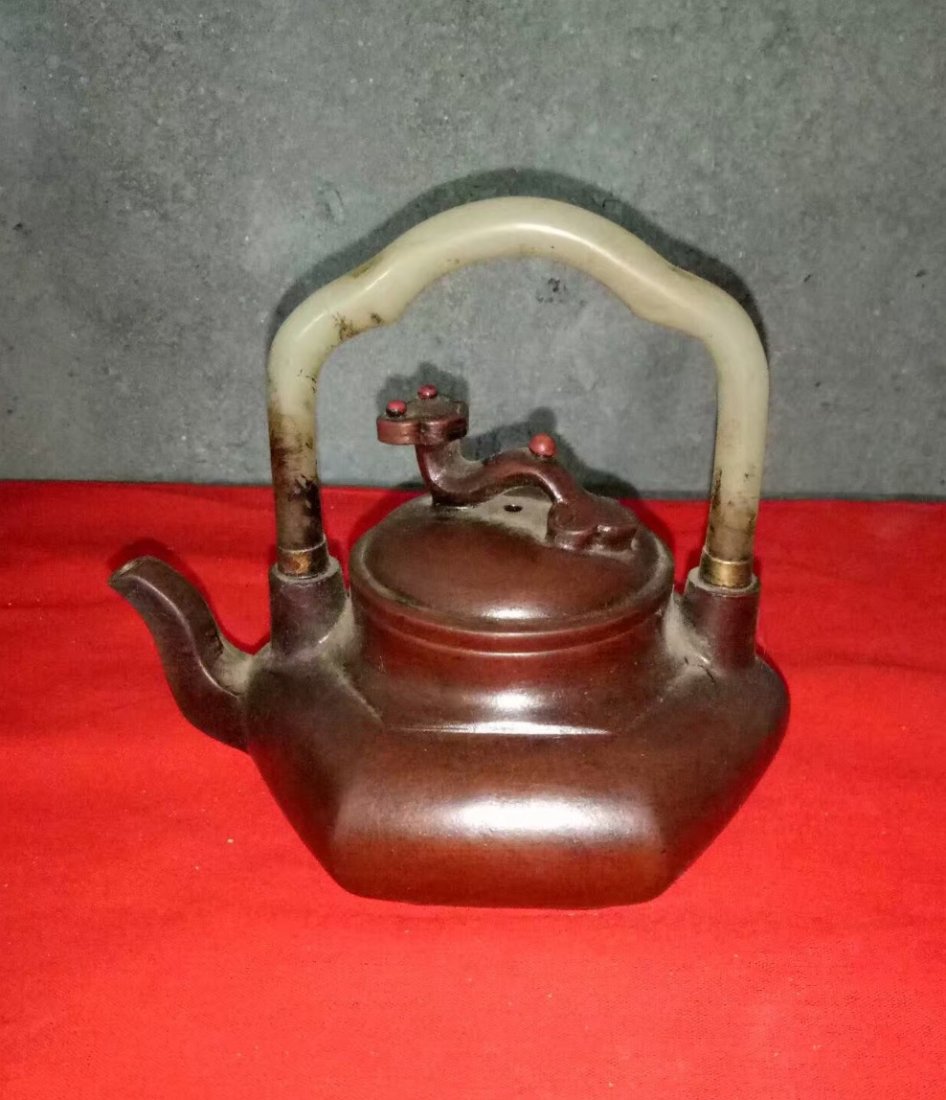 Antique Chinese Zisha Teapot (1 of 6)