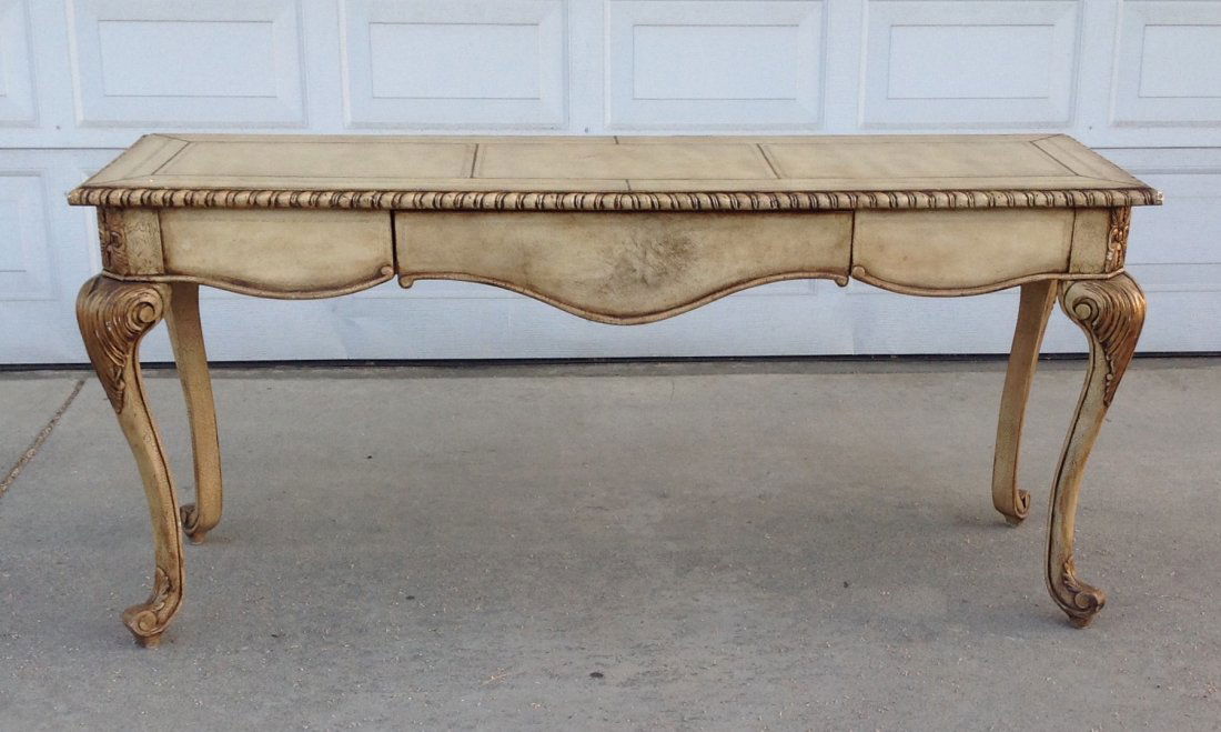 Antique Single Drawer Sofa Table (1 of 4)