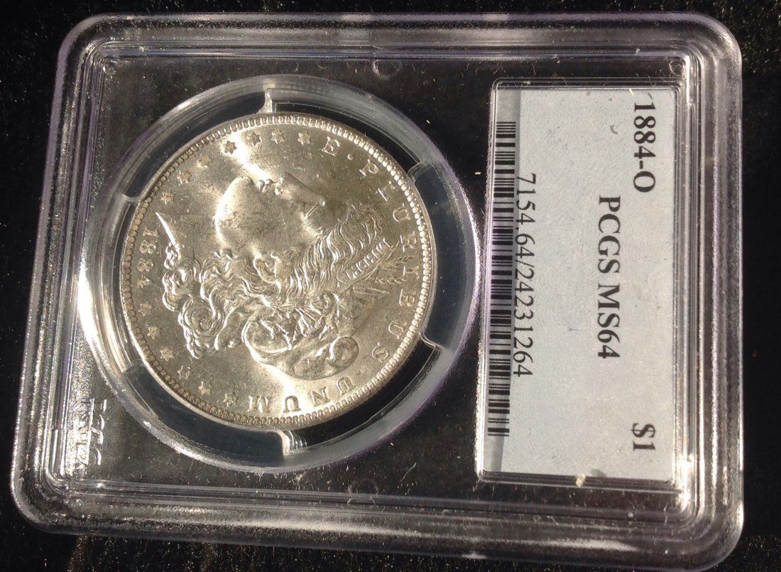 US 1884-O $1 PCGS MS64 (1 of 2)