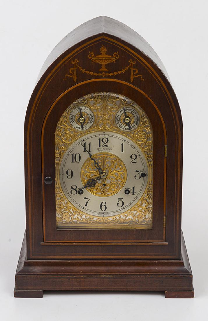 Seth Thomas Inlaid Bracket Clock (1 of 9)