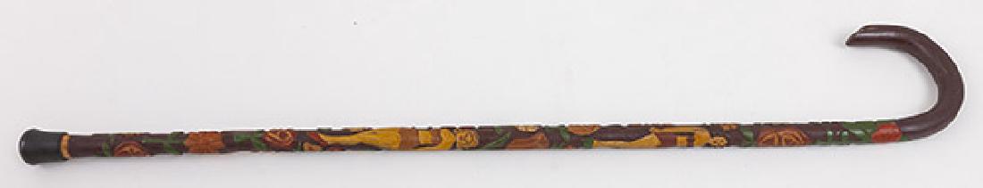 WWII Folk Art Cane (1 of 7)