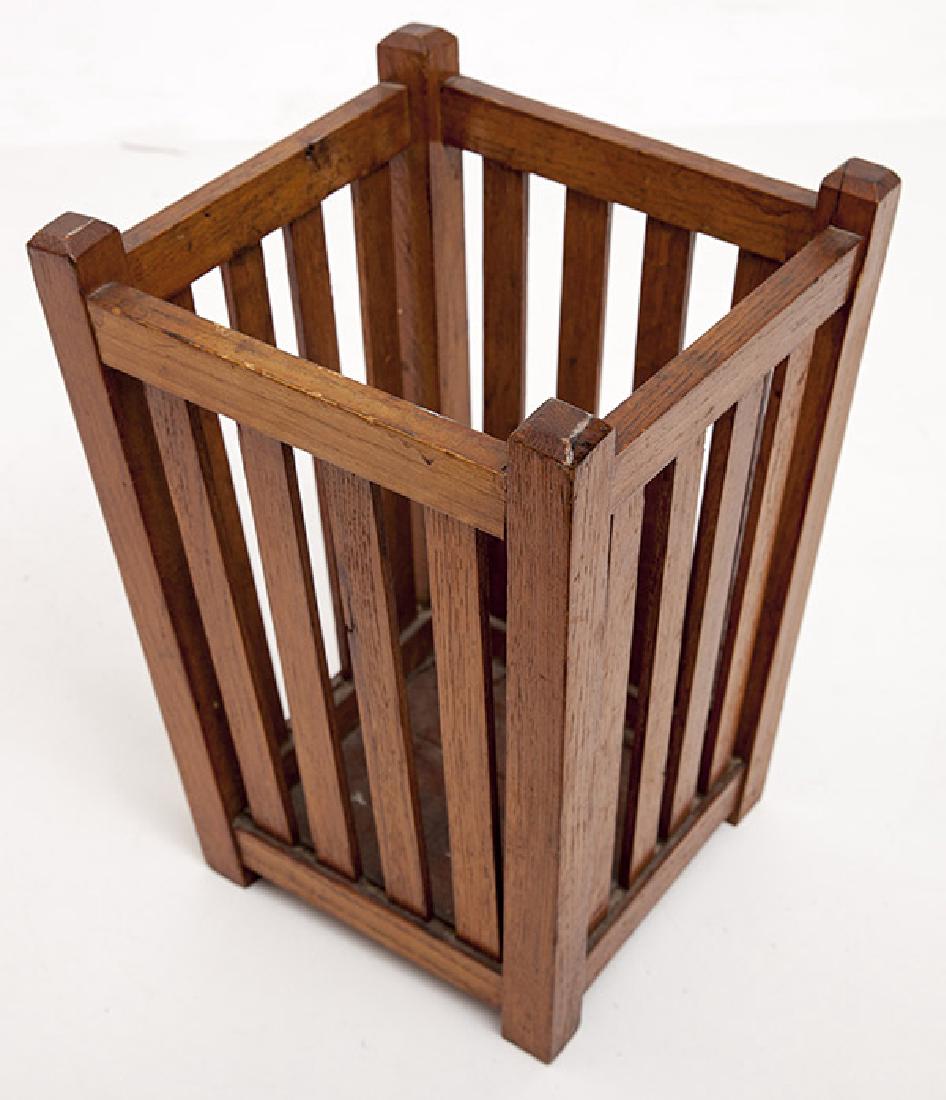 Arts & Crafts Waste Basket (1 of 7)