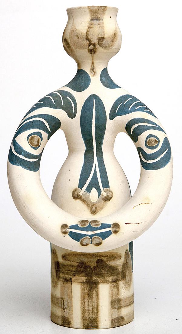 Pablo Picasso "Lampe Femme" Ceramic Vase (1 of 10)