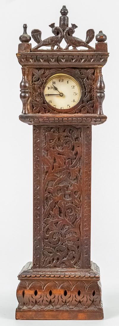 Miniature Tall Case Clock Watch Hutch (1 of 10)