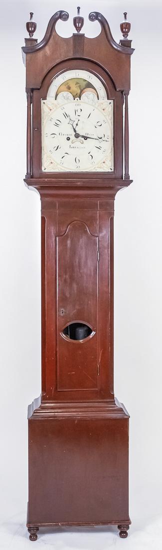 Geo. Oves, Pa. Tall Case Clock (1 of 7)