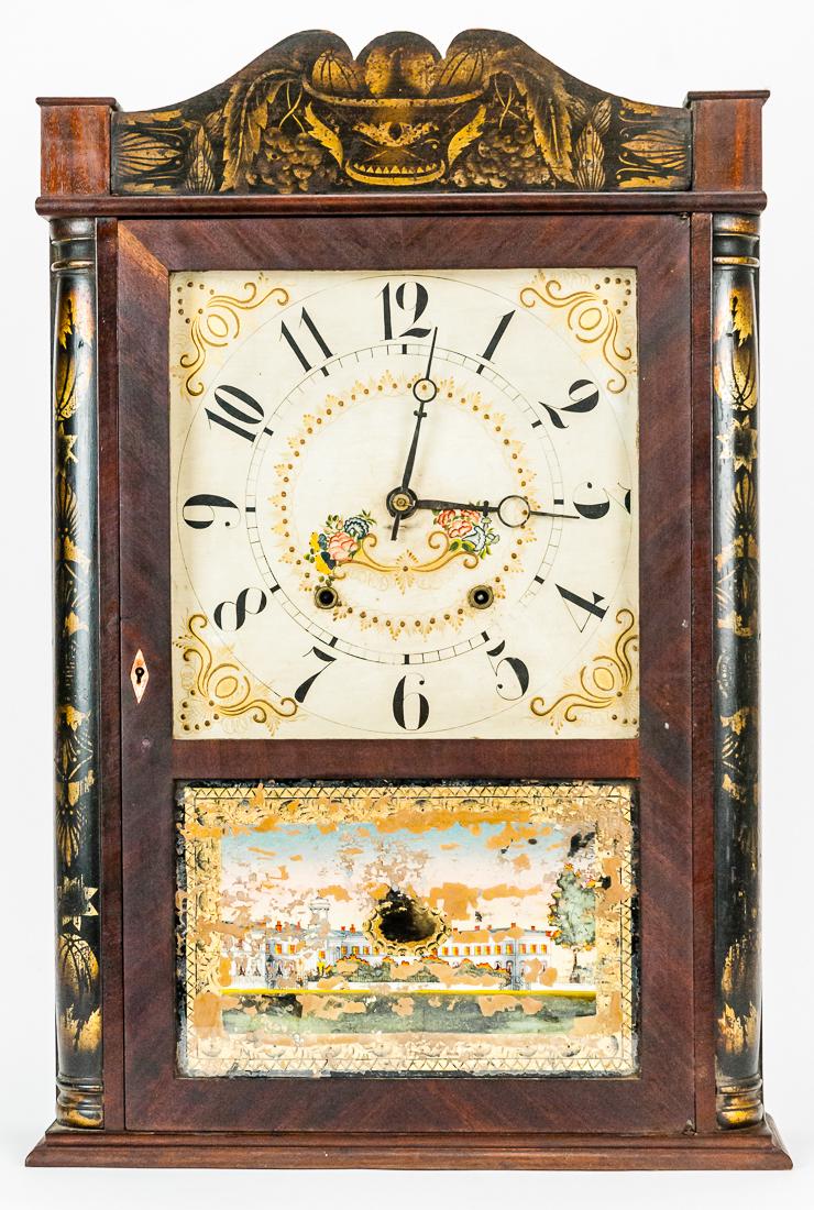 Eli Terry & Sons Half Column Shelf Clock (1 of 8)