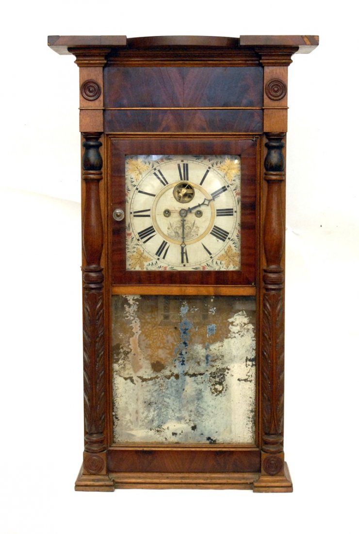 A. Munger Half Column Shelf Clock (1 of 10)