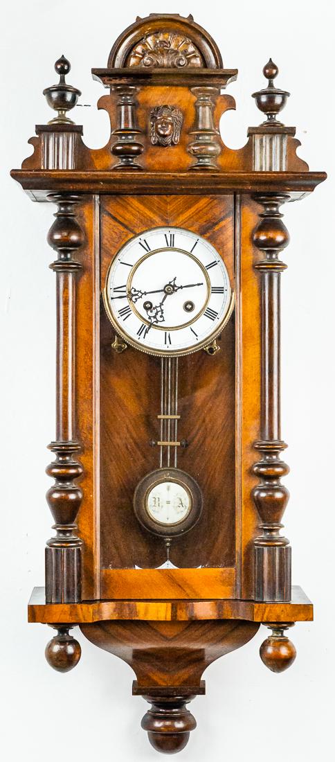 German Wall Regulator Clock (1 of 9)