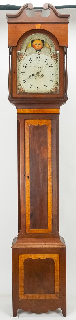 American Federal Tall Case Clock (1 of 9)