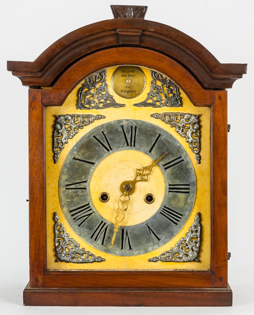 German Hanging Bracket Clock (1 of 9)