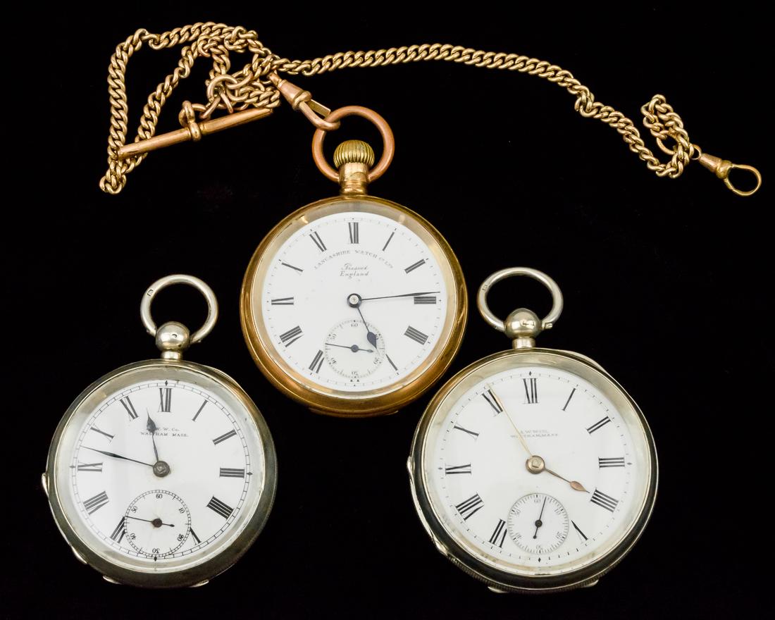 American Waltham Pocket Watch Plus (1 of 10)