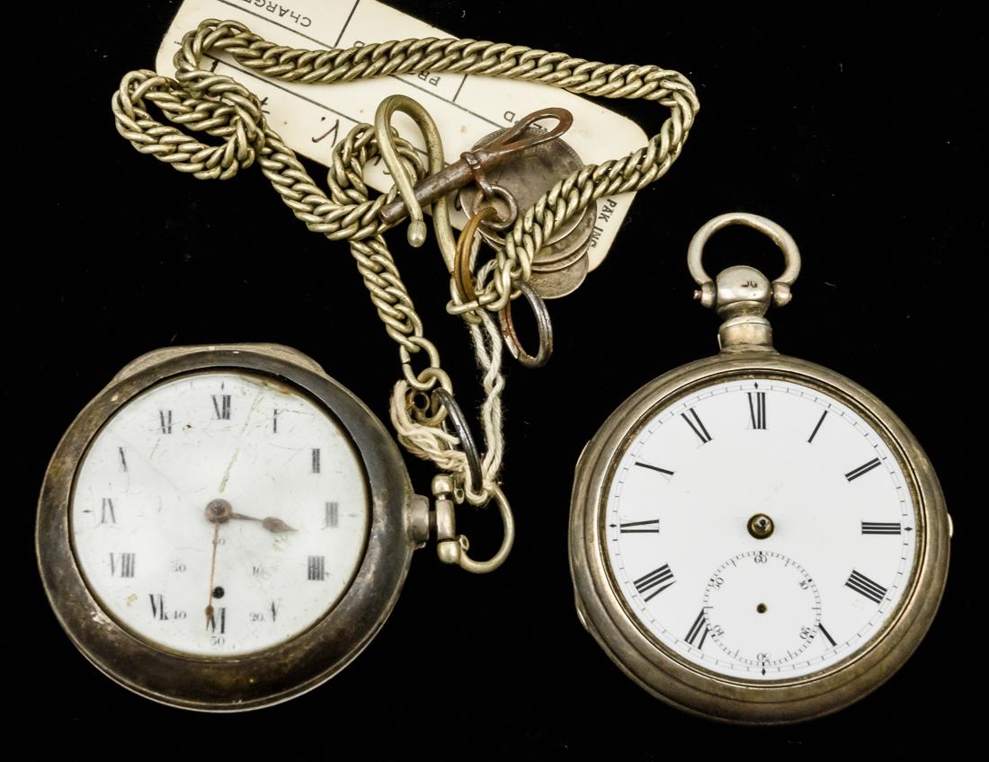 Two Fusee Pocket Watches (1 of 10)