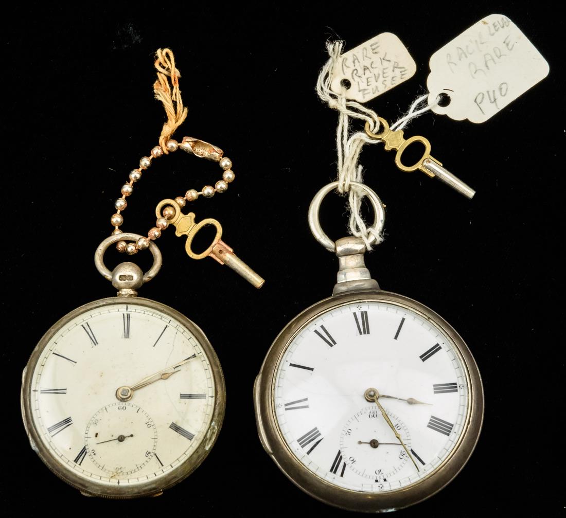 Two Fusee Pocket Watches (1 of 10)