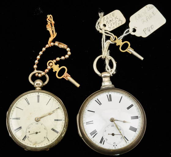 Two Fusee Pocket Watches